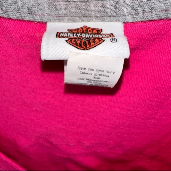 Harley Davidson Women’s Wildhorse Bend Oregon Pink T Shirt Size S - Picture 2 of 7